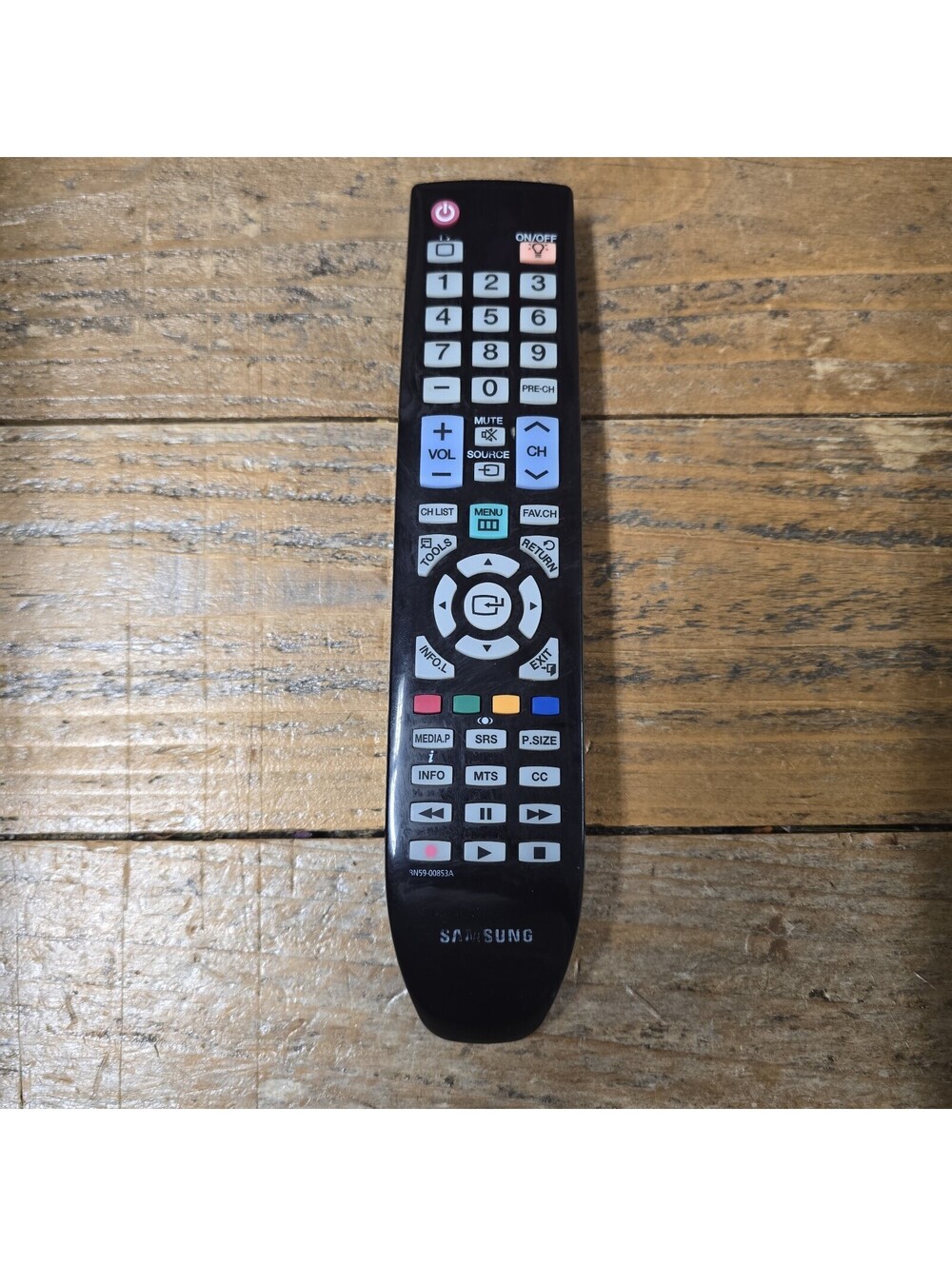 SAMSUNG Remote Control BN59-00853A Genuine Preowned Tested Works